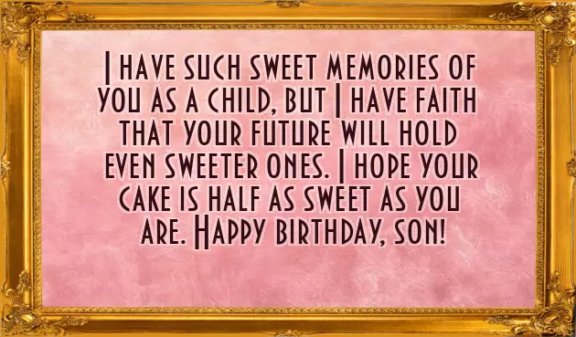 Birthday Wish For Younger Son Birthday Wish For Younger Son