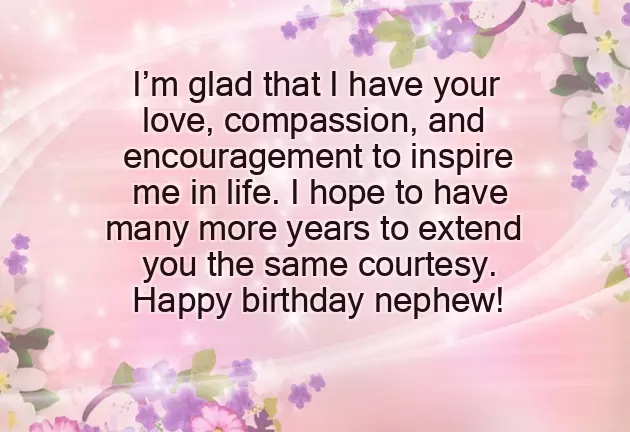 Birthday Wishes For Loving Nephew