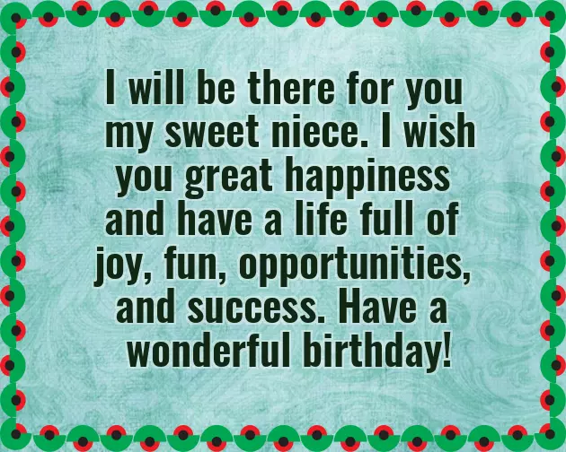 Beautiful Quotes For Niece Birthday