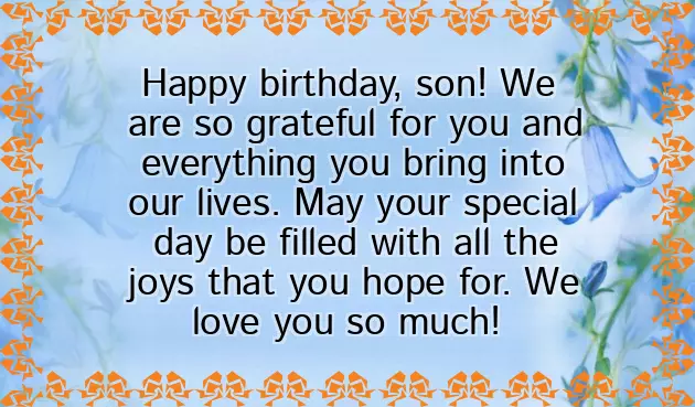 2 Birthday Wishes For Son 2 Birthday Wishes For Son