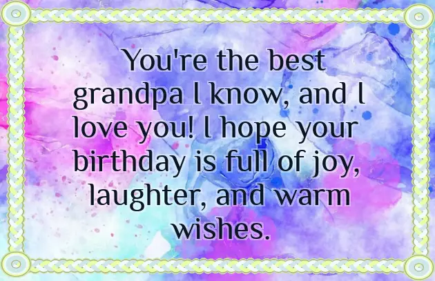 Birthday Greetings For Grandpa Birthday Greetings For Grandpa