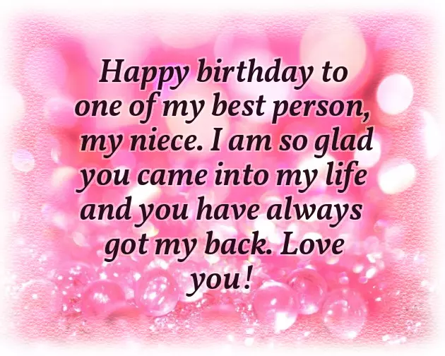 Birthday Wishes For Special Niece