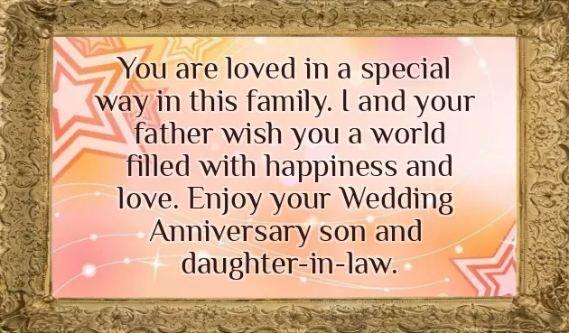 Happy Anniversary To My Father And Mother In Law