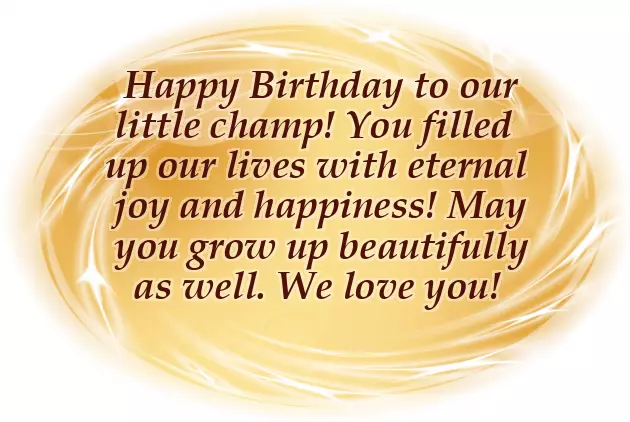 Birthday Quotes For Son 1St Birthday