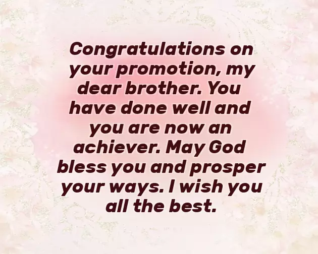 Promotion Wishes To Father Promotion Wishes To Father