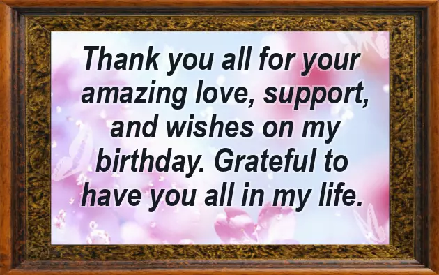 Thank You Letter For Greetings On My Birthday Thank You Letter For Greetings On My Birthday