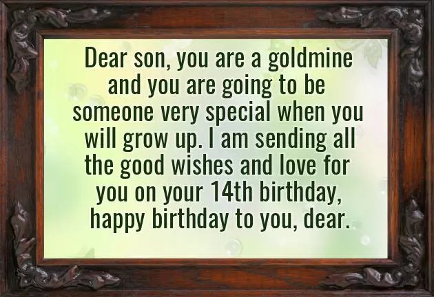 Birthday Wishes 14 Year Old Boy Birthday Wishes 14 Year Old Boy