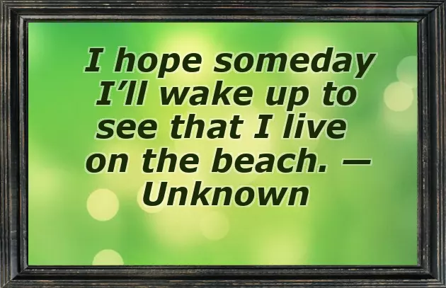 Beachy Birthday Wishes