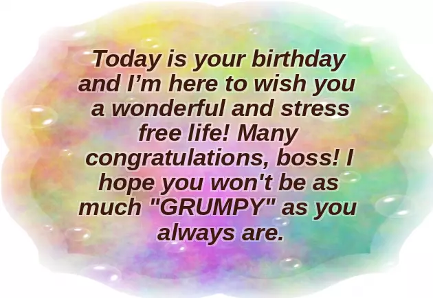 Funny Birthday Wishes For Your Boss Funny Birthday Wishes For Your Boss