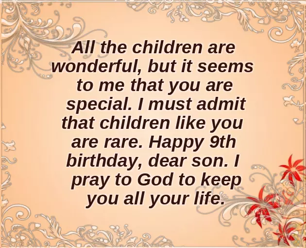 Birthday Wishes For Daughter 9 Years Old Birthday Wishes For Daughter 9 Years Old