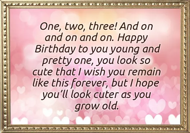 Happy Birthday Quotes For 3 Year Old Boy