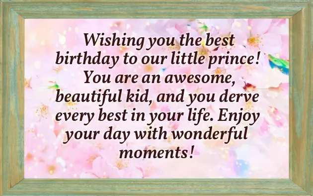 Wishes For New Born Baby Brother