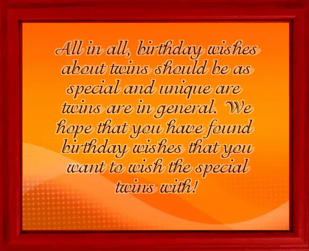 Twin Brother Birthday Quotes