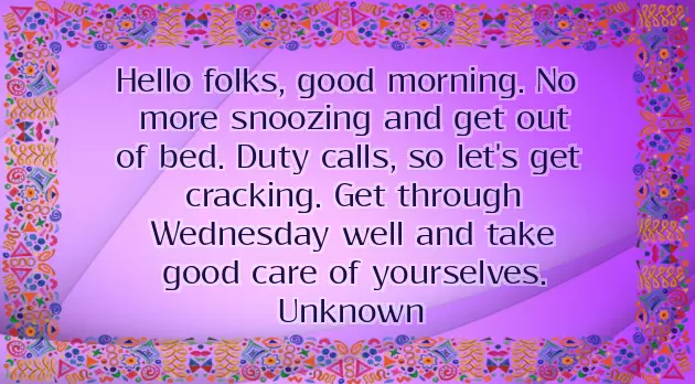 Happy Wednesday Good Morning Happy Wednesday Good Morning