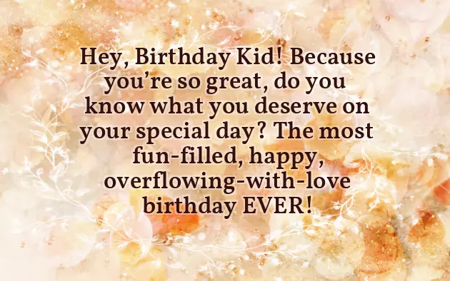 Happy Birthday Wishes To Little Boy