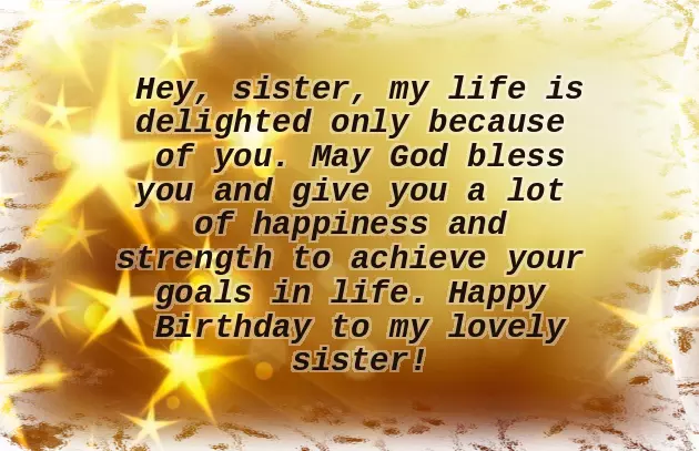 Birthday Wishes Cute Sister Birthday Wishes Cute Sister