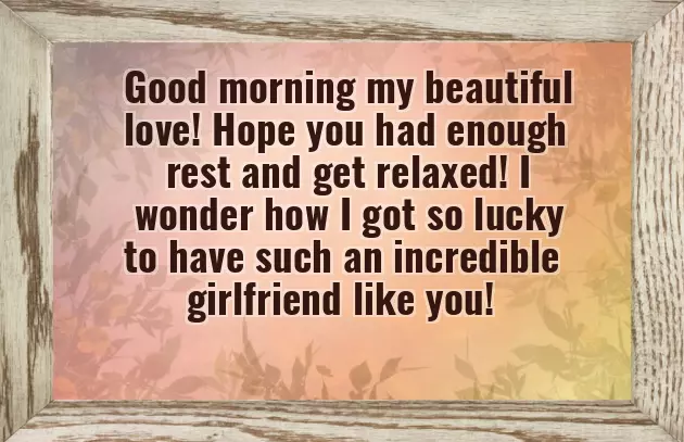 Cute Romantic Good Morning Message Cute Romantic Good Morning Message