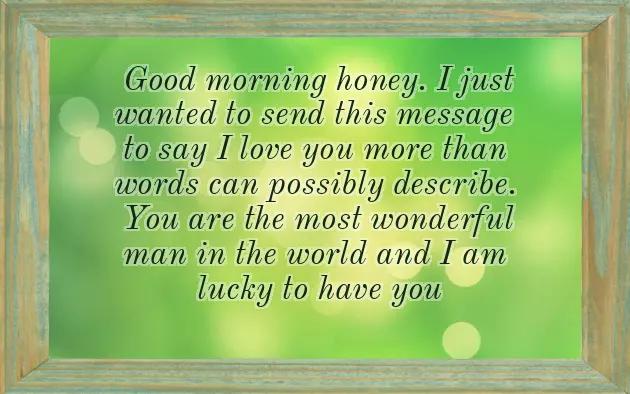 Sweet Good Morning Message For Him Long Distance Relationship