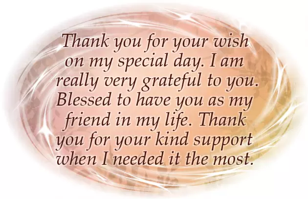 Text To Thank Friends For Birthday Wishes