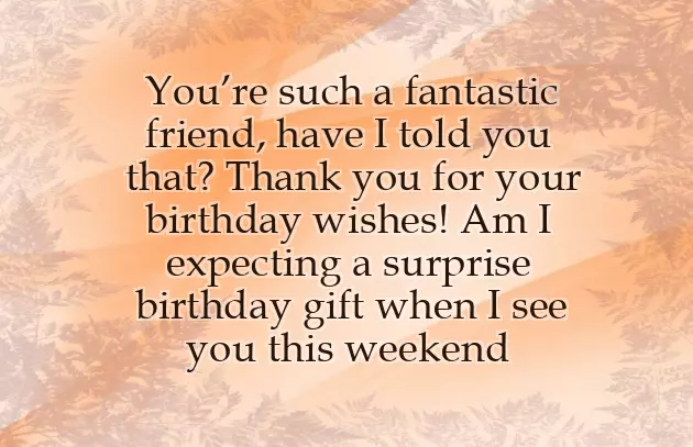 Saying Thanks To All For Birthday Wishes