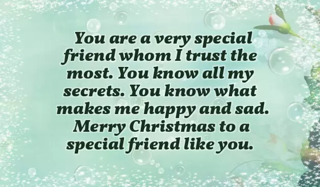 Christmas Wishes To A Dear Friend Christmas Wishes To A Dear Friend