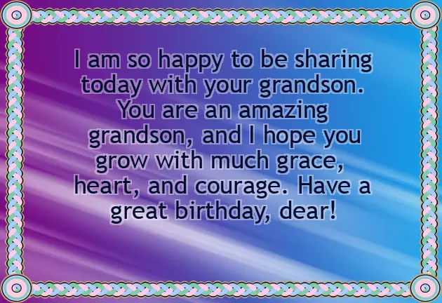 Great Grandson Birthday Wishes
