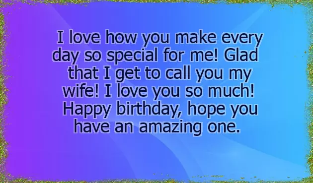 Words For Wife On Her Birthday Words For Wife On Her Birthday