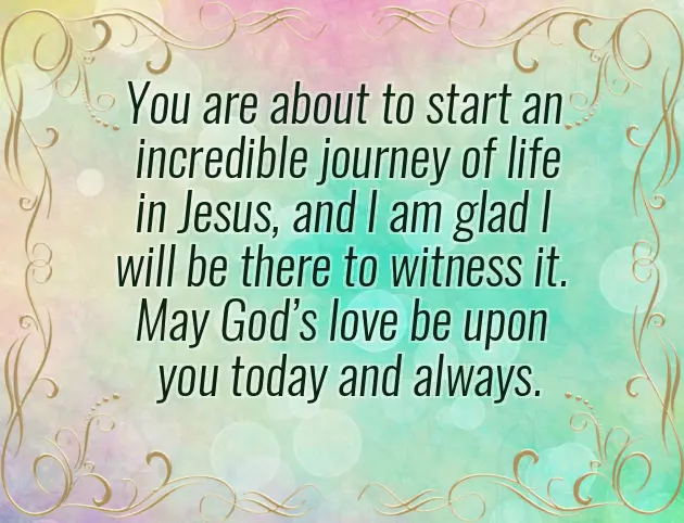 Baptism Congratulations Messages