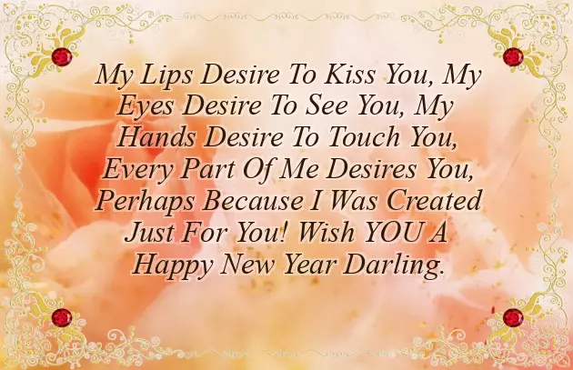 Romantic New Year Messages