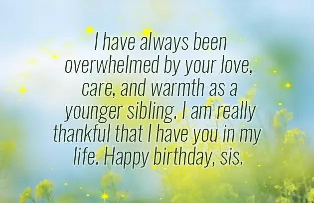 Birthday Greetings To Little Sister Birthday Greetings To Little Sister