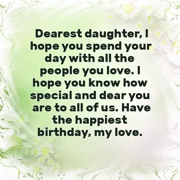 Birthday Greetings For Daughter Birthday Greetings For Daughter