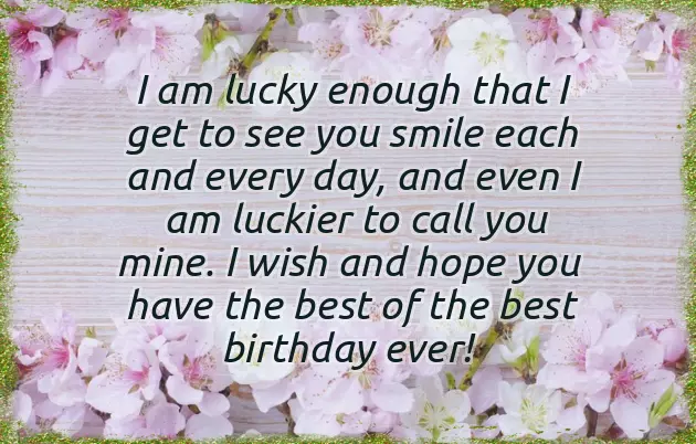 Happy Birthday With Your Wife