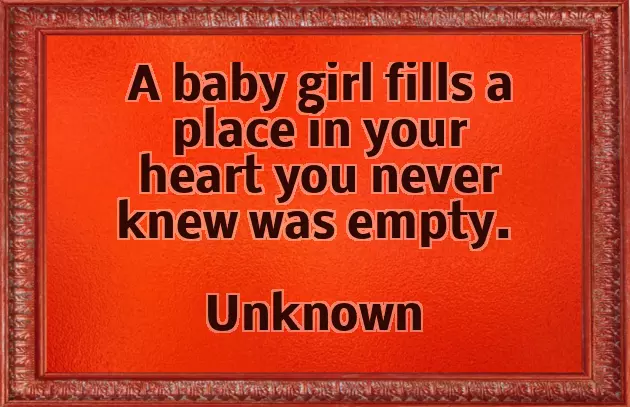 Wishes For The New Baby Girl