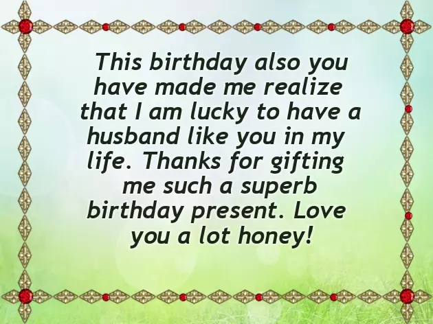 Birthday Msg For My Husband Birthday Msg For My Husband