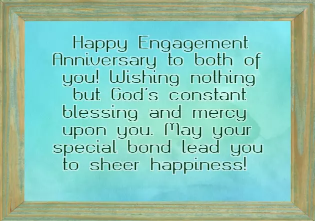 Happy Engagement Anniversary Message Happy Engagement Anniversary Message