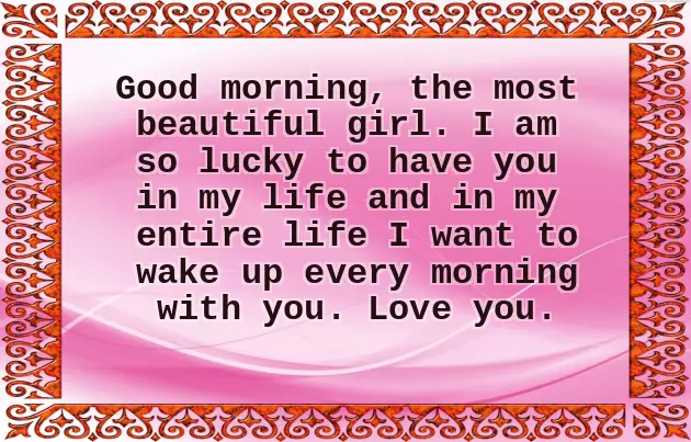 Good Morning Health Wishes