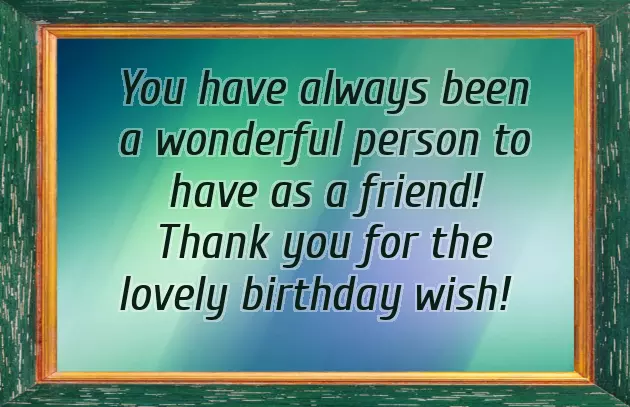 Thank You Everybody For Birthday Wishes