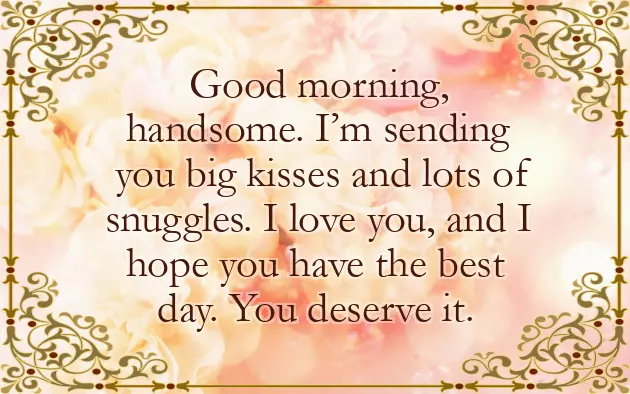 Good Morning Message With Smile