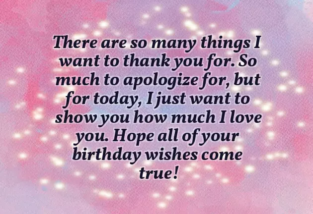 Simple Meaningful Birthday Wishes