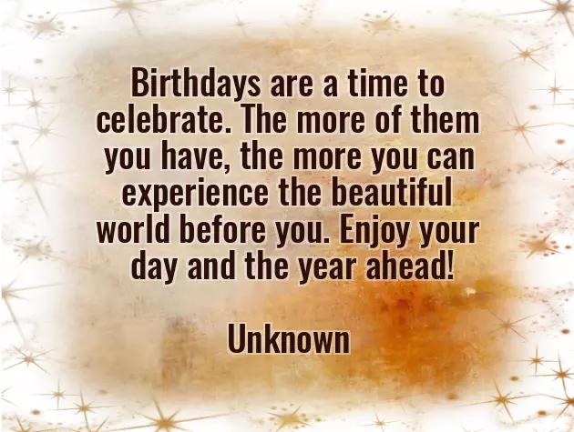 Birthday Wishes Thoughts