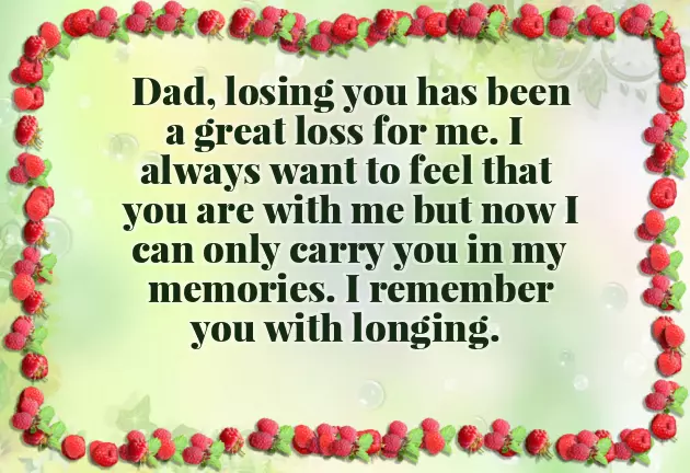 Death Anniversary Message For Father