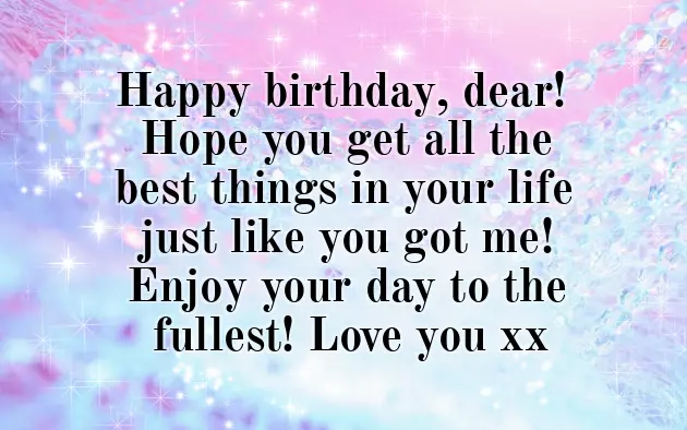 Happy Birthday My Life My Wife