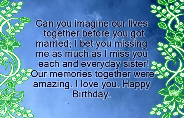 From Brother To Sister Birthday Wishes From Brother To Sister Birthday Wishes