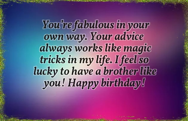 Birthday Wishes Special Brother Birthday Wishes Special Brother