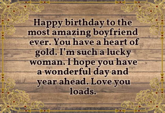 Wishing A Boyfriend A Happy Birthday