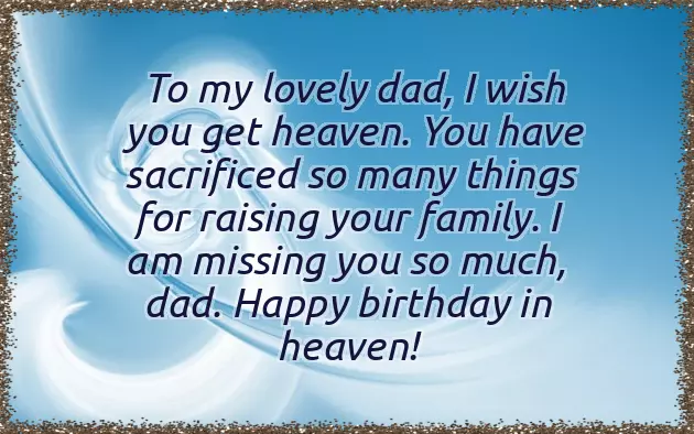 Birthday Quotes For Father In Heaven Birthday Quotes For Father In Heaven