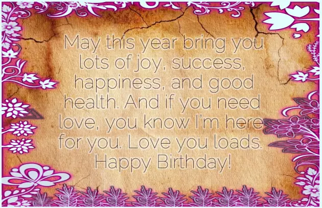 Birthday Male Wishes