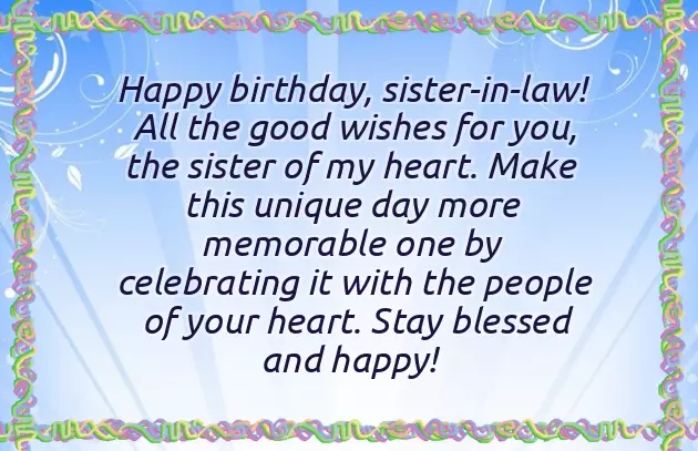 Happy Birthday Wishes To Wife Sister Happy Birthday Wishes To Wife Sister