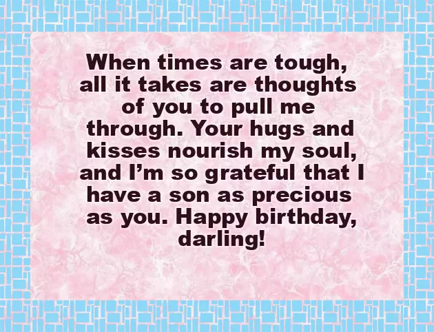 Happy Birthday Wishes For Adopted Son