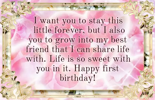 Niece First Birthday Wishes Quotes Niece First Birthday Wishes Quotes